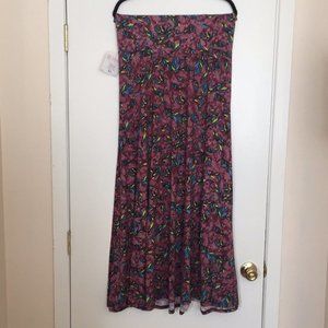 XL LuLaRoe Maxi Skirt F06 1134